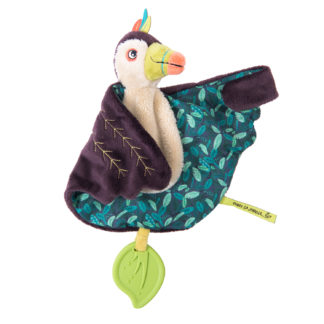 Doudou toucan dans la jungle