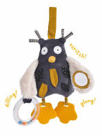 Hibou d'activité les moustaches