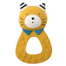 Anneau de dentition chat moutarde les moustaches