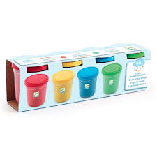 Pâte à modeler, 4 pots