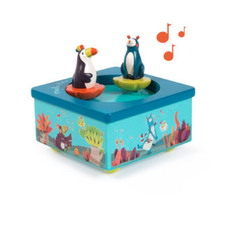 Boîte à musique dans la jungle