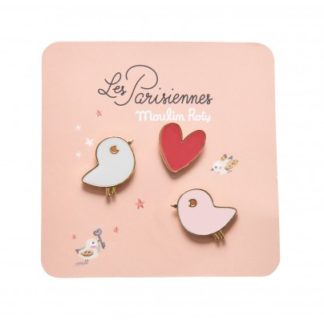 Pin's les parisiennes oiseaux