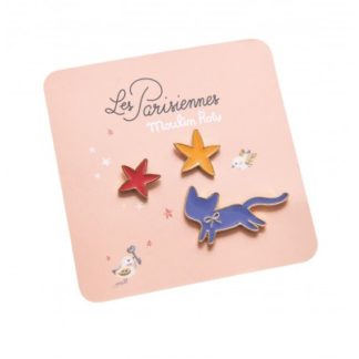 Pin's trio les parisiennes chat