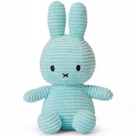 Miffy bleu pastel velours cotelé