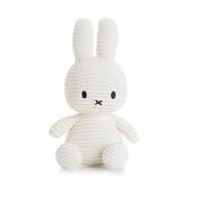 Miffy blanc velours cotelé