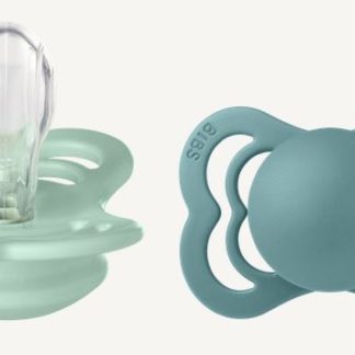 Tétine Bibs suprême T1 menthe glacée/bleu étang