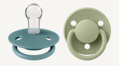 Tétine Bibs lux bleu étang/vert sauge