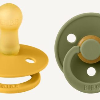 Tétine Bibs colour T1 miel/olive