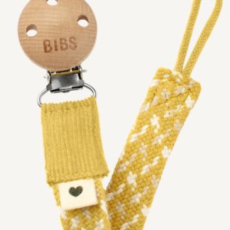 Attache tétine Bibs moutarde