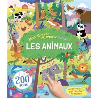 Mon cherche et trouve sonore: Les animaux