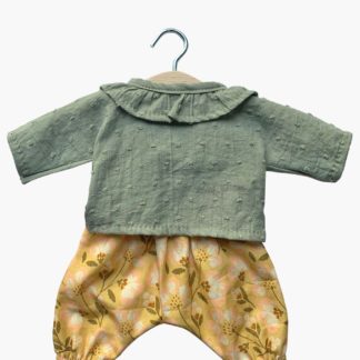 Ensemble coline astronomia top plumetis amande