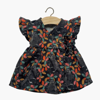Robe Iris en coton mésange