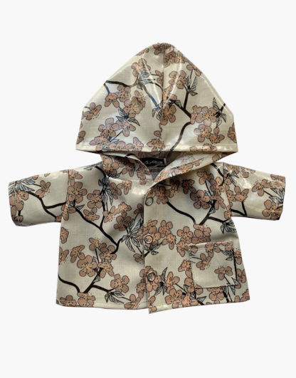 Imperméable en coton enduit Sakura