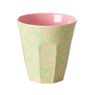 Gobelet pink flower fiels