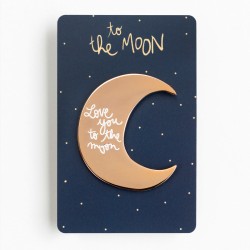 Pin's Love you to the moon