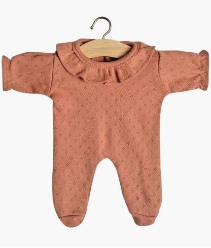 Babies: dors bien en coton pointillé cassonade