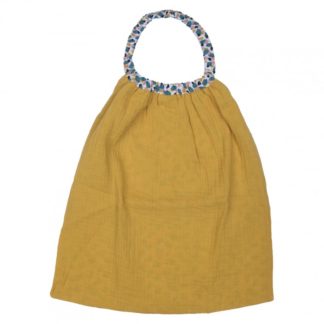 Serviette élastique moutarde
