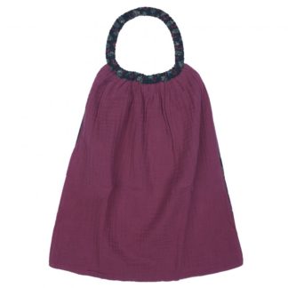 Serviette élastique framboise