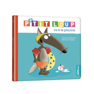 P'tit loup va à la piscine