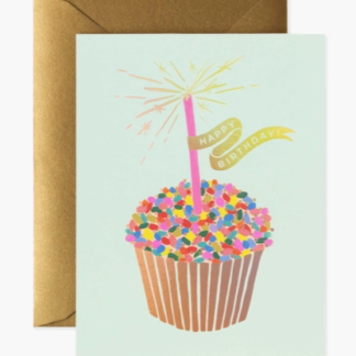 Carte Cupcake Birthday