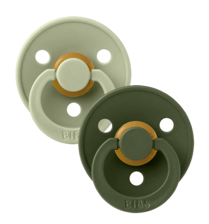 Tétine Bibs colour T2 vert sauge/kaki