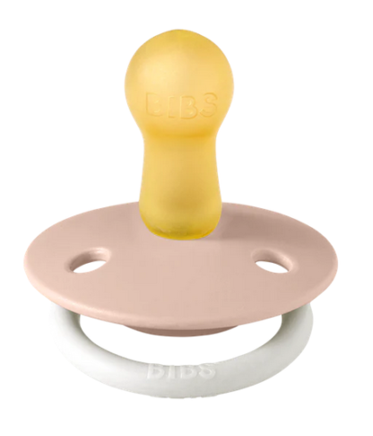 Tétine Bibs colour NIGHT T1 rose poudré/ vanille – Image 2