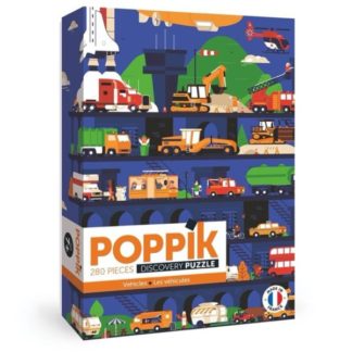 Puzzle Poppik: Véhicules 280pcs