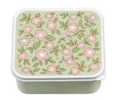 Boîte à goûter fleurs