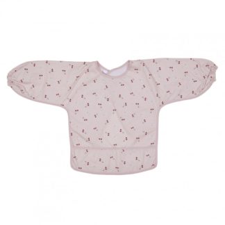 Bavoir tablier cerises 3/5 ans
