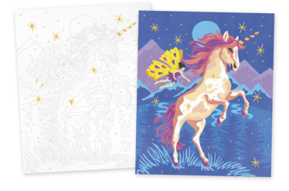 Peinture au numéro Licorne – Image 2