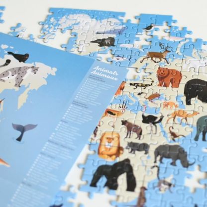 Puzzle Poppik: Les animaux du monde 500pcs – Image 2