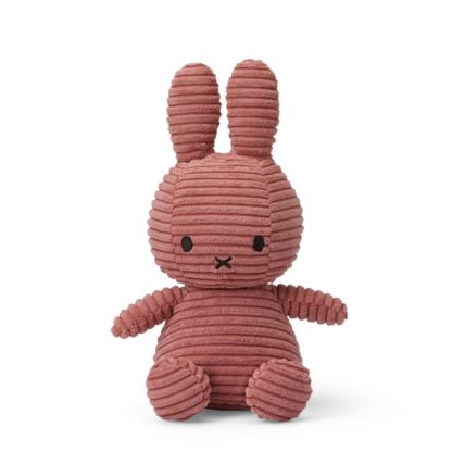 Miffy vieux rose velours cotelé