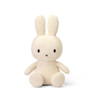 Miffy blanc velours cotelé 50cm
