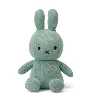 Miffy bleu pastel coton bio 24cm