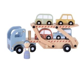 Camion transporteur en bois
