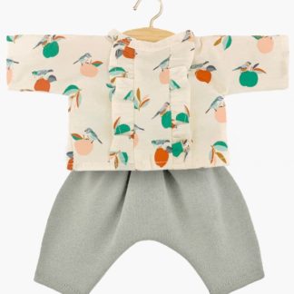 Ensemble Lili Birds/thé vert