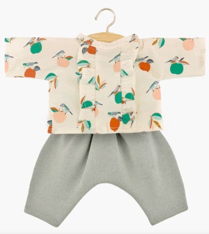Ensemble Lili Birds/thé vert