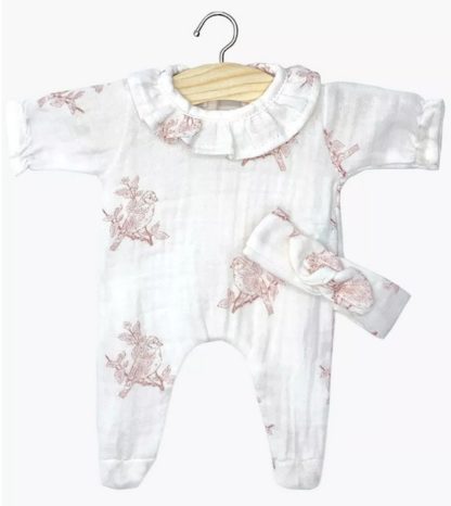 Babies: Dors bien son headband en toile de Jouy
