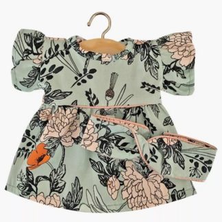 Robe daisy et son headband luxury roses