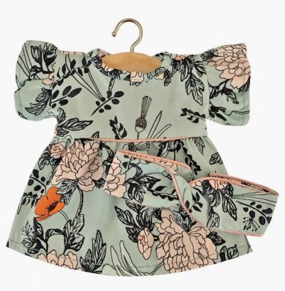 Robe daisy et son headband luxury roses