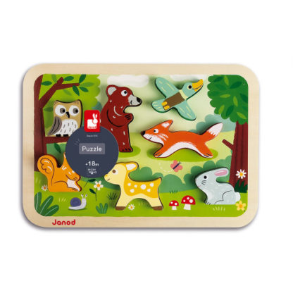 Puzzle chunky forêt