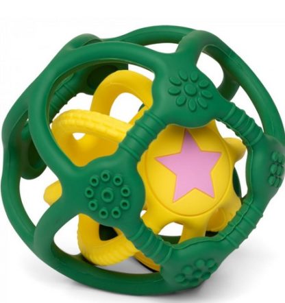 Balles silicone verte/ jaune – Image 2