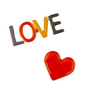 Pin's coeur & love