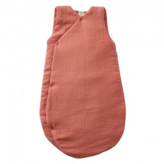 Gigoteuse gaze de coton marsala 0-6m