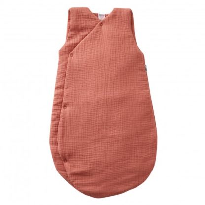 Gigoteuse gaze de coton marsala 0-6m
