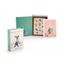 Cartes mes 12 premiers mois, Pomme des bois