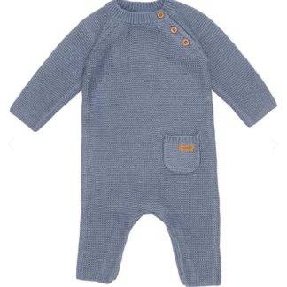 Combinaison en tricot bleue T50/56