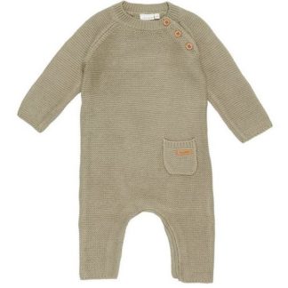 Combinaison en tricot olive T62