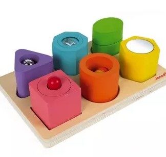 Puzzle 6 cubes sensoriels