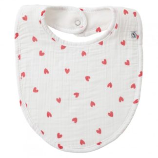Bavoir petit coeur